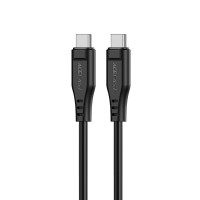  USB kabelis Acefast C3-03 60W USB-C to USB-C 1.2m black 